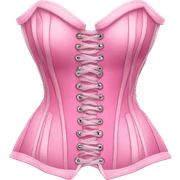pink corset sticker