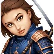 Vigilant Samurai sticker