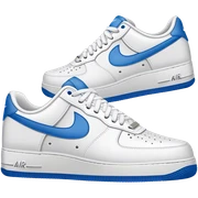 Nike white air force sticker