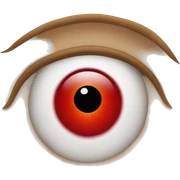 Red Eye sticker