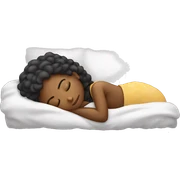 girl sleeping sticker