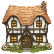 Whimsical and magical cottage core  sticker