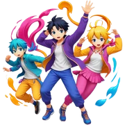 Anime sticker