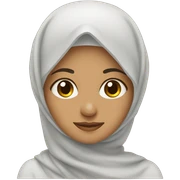 Muslim women sticker