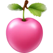 Baby pink cherry  sticker