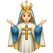ave maria's emblem  sticker