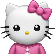 HELLO kitty sticker