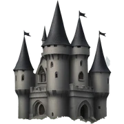 Gothic castle  sticker