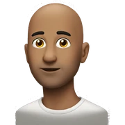 Bald sticker
