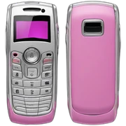 Pink Motorola Razr V3 flip-phone sticker