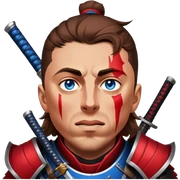 Battle-Ready Samurai sticker
