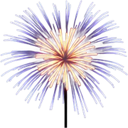 Fireworks sticker