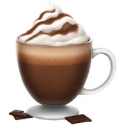 hot chocolate sticker
