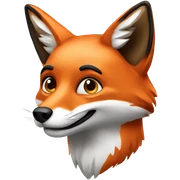Fox sticker