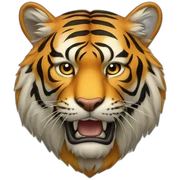 Tiger coat of arms sticker
