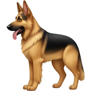 German Shepard sticker