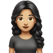 Süsse mädchen schwarze haare 5 jahre sticker