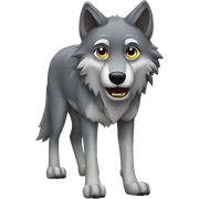 wolf sticker