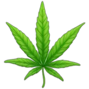 Weed sticker