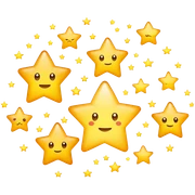 Stars sticker