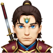Samurai Leader sticker