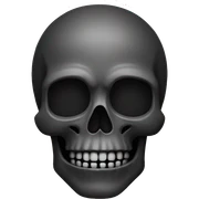 Dark skull  sticker