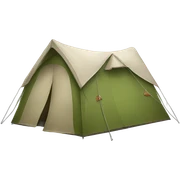 Hiking tent sticker