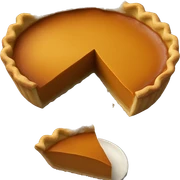 Pumpkin pie sticker
