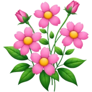 Flowers sticker