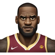 LeBron James sticker