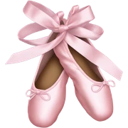 ballet shoes sticker