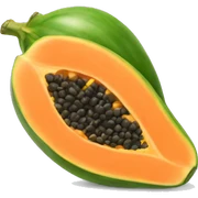 Papaya sticker