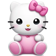 Hello kitti sticker