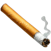Cigarette sticker