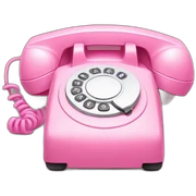 Pink phone sticker