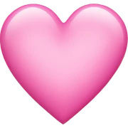 Pink heart sticker