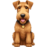 Airedale Terrier sticker