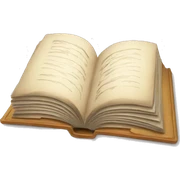 Open book sticker