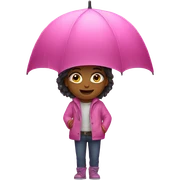 pink rain sticker