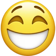 A smiley face  sticker
