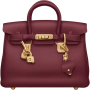 Birkin bag burgundy  sticker