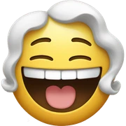 	“Design an emoji of a laughing face sticker
