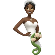 bride with snakes sticker