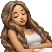 Ariana Grande sleeping sticker