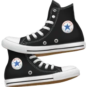 pair of black converse  sticker