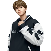 urban style boy portrait sticker