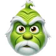 Grinch sticker