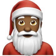 Christmas Santa sticker