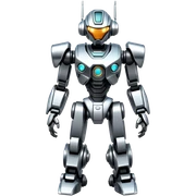 Futuristic technological mecha sticker