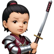 Resolute Samurai sticker